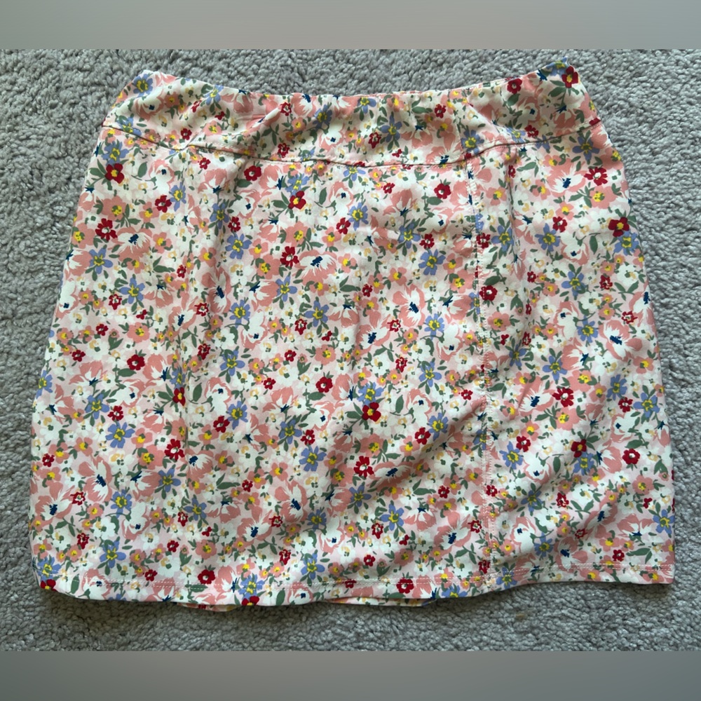 Katie Sturino Pink Floral Skort - XS